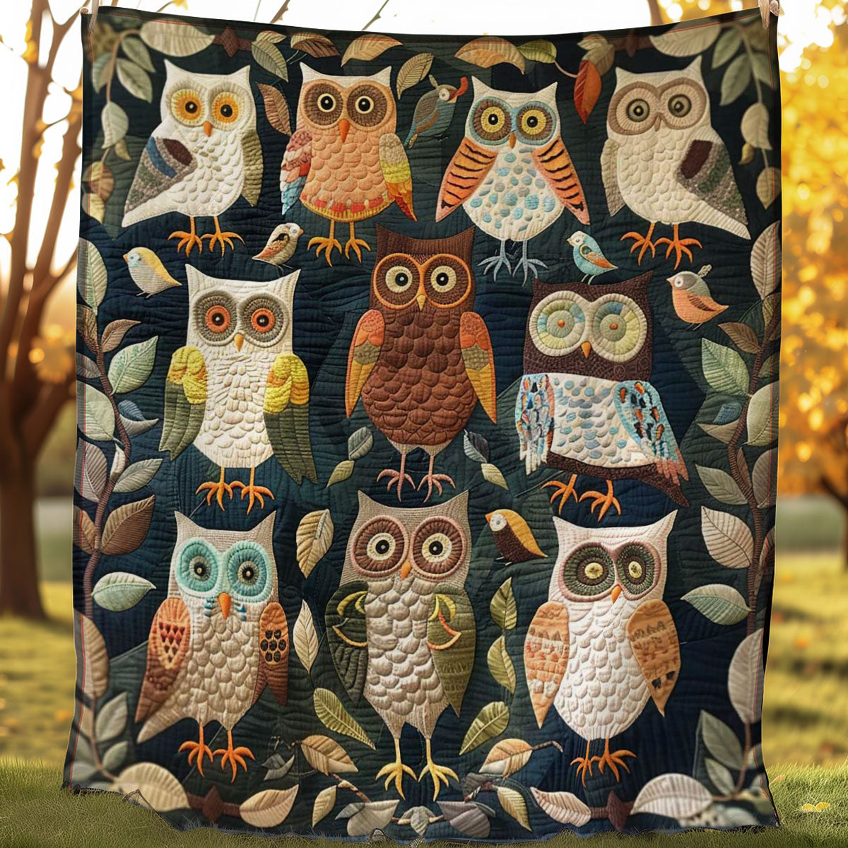 Owl WJ1706016CL Quilt