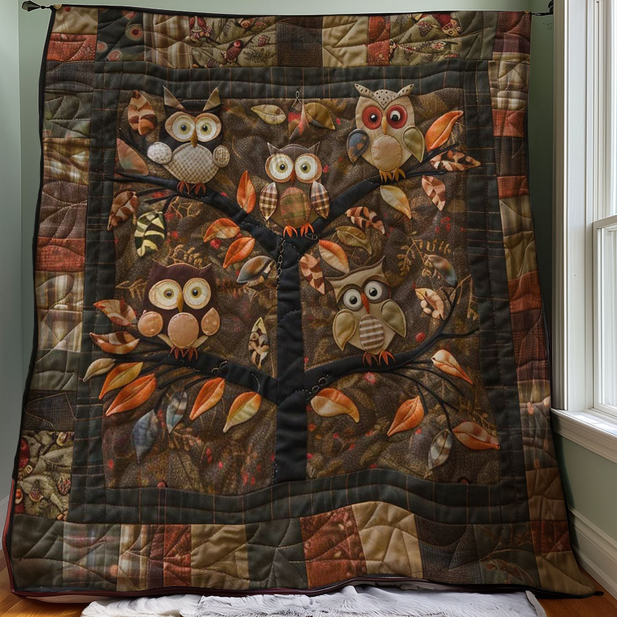 Owls WJ0108012CL Quilt