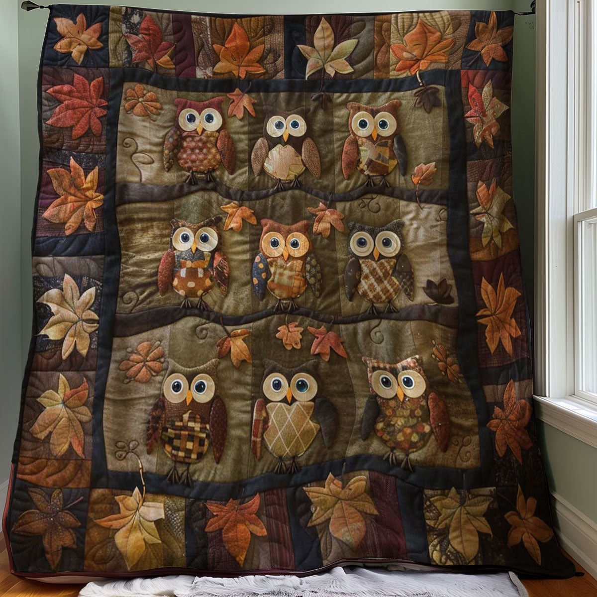 Owls WJ0108013CL Quilt