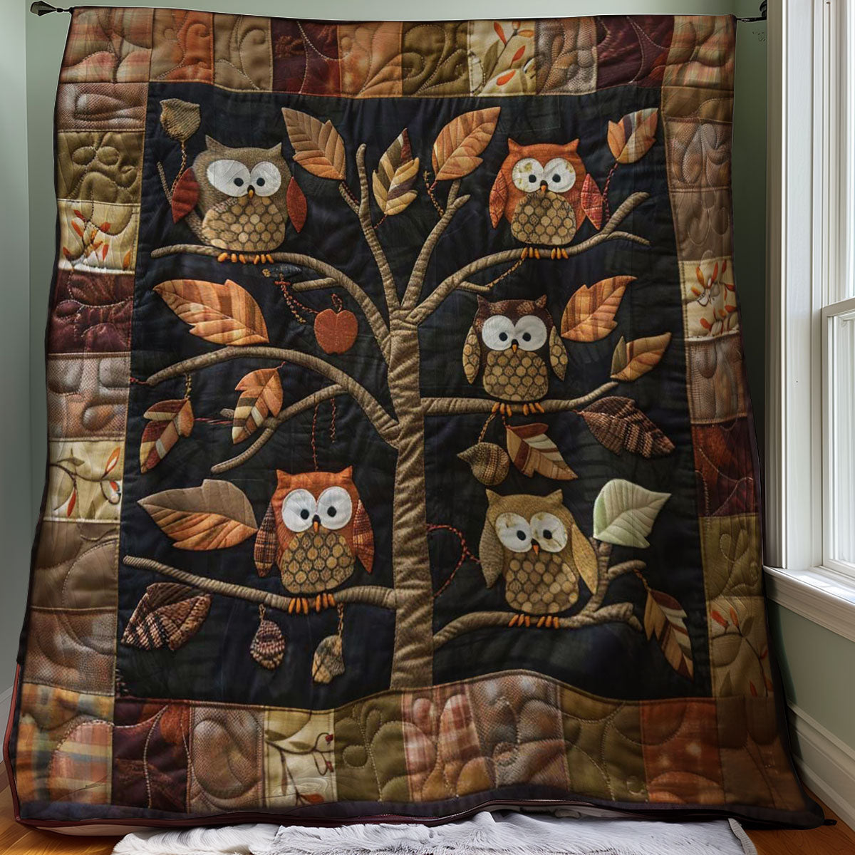 Owls WJ0108015CL Quilt