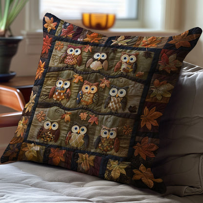 Owls WJ0108043CL Quilt Pillow Case