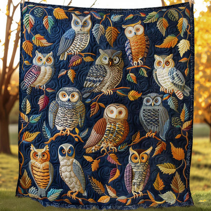 Owls WJ2606015CL Quilt