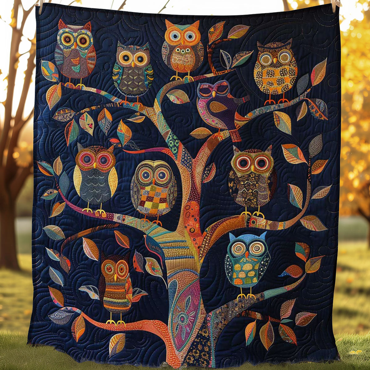 Owls WJ2706015CL Quilt