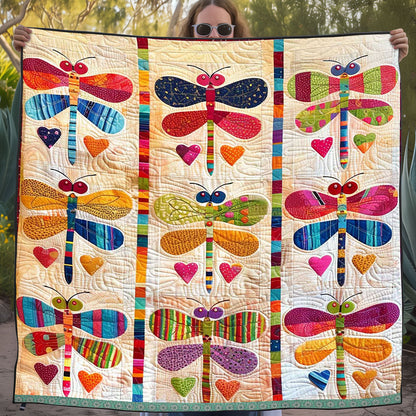 Patchwork Dragonflies WJ1609020CL Quilt