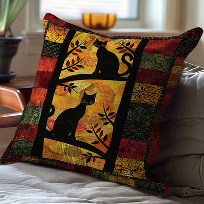 Patchwork Cats WJ1609045CL Quilt Pillow Case