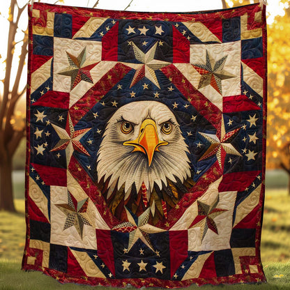 Patriotic Independence Eagle WJ0607001CL Quilt