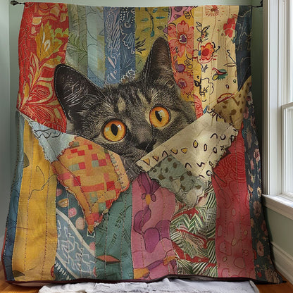 Peeking Cat WJ0108020CL Quilt