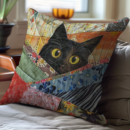 Peeking Cat WJ1907048CL Quilt Pillow Case