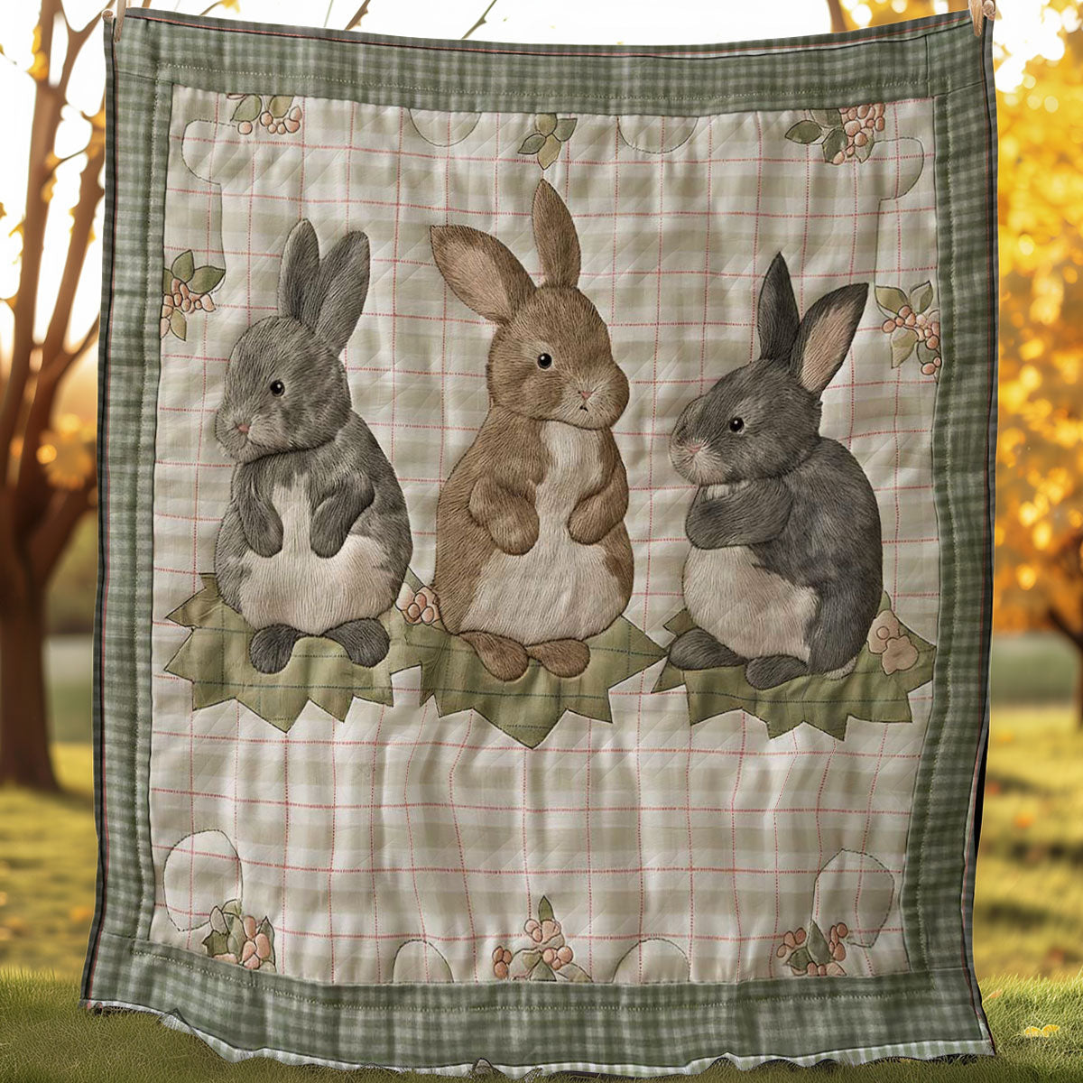 Rabbit WJ0407018CL Quilt