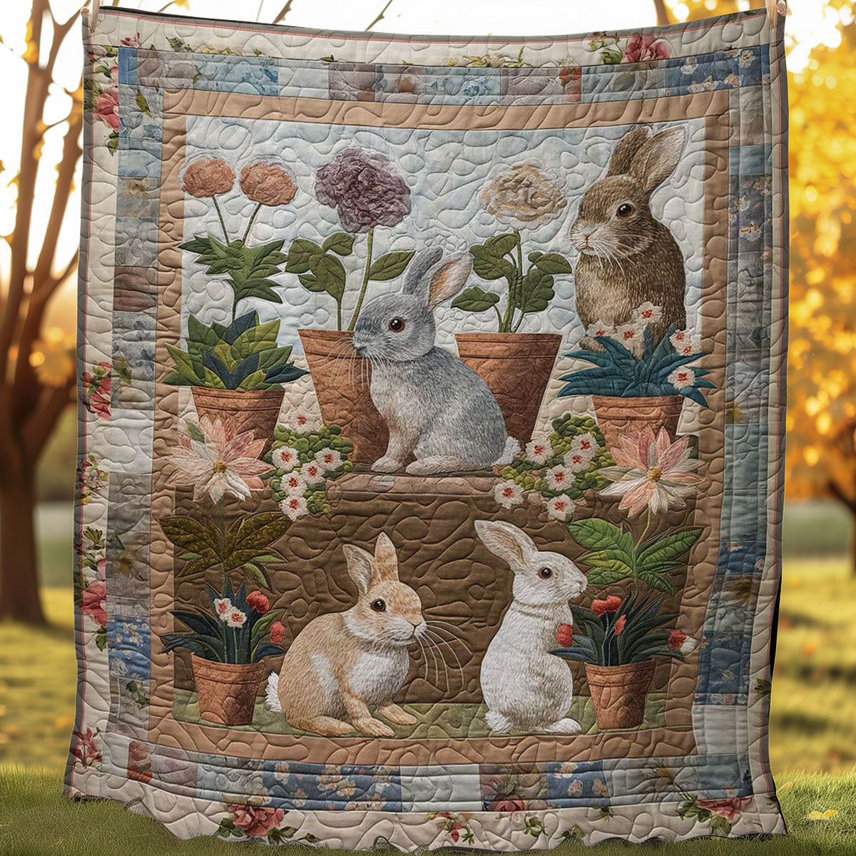 Rabbit WJ1107013CL Quilt