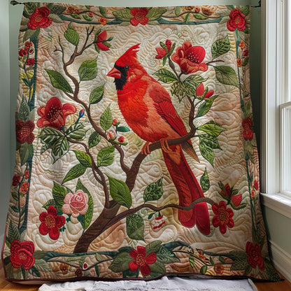 Red Cardinal WJ0208029CL Quilt