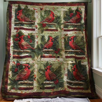 Red Cardinal WJ3107028CL Quilt