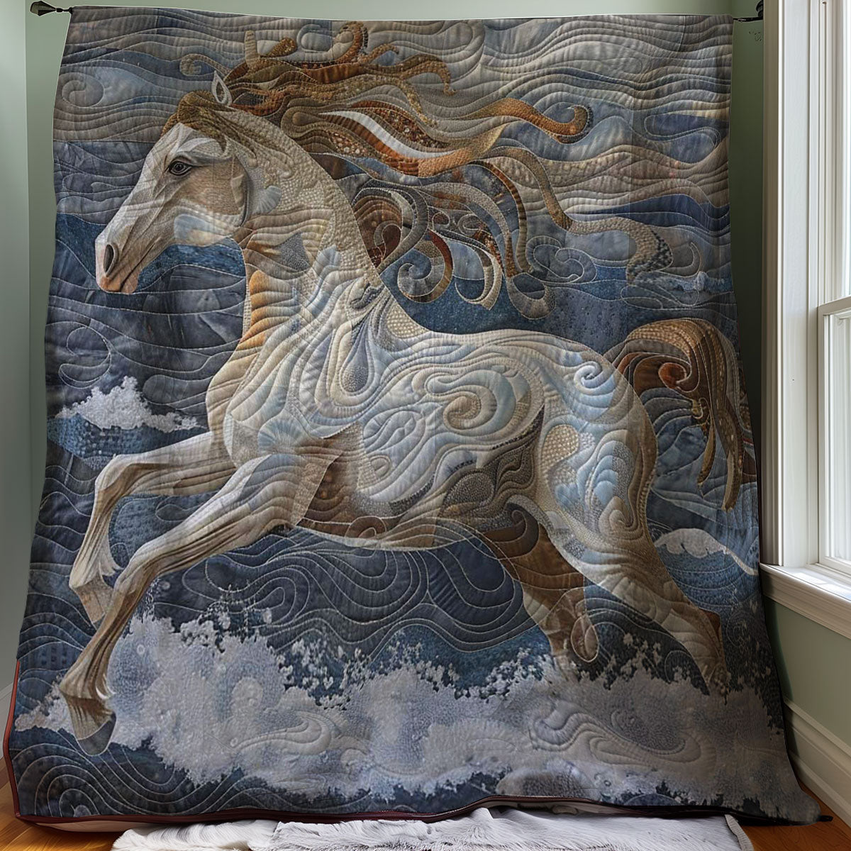 Running Horse WJ0708029CL Quilt