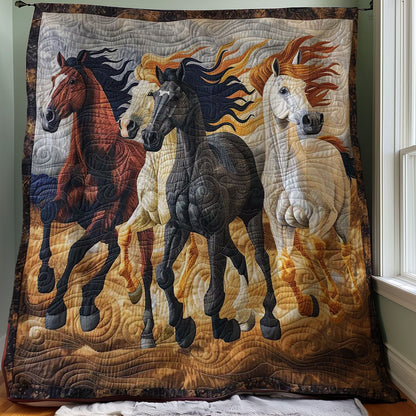 Running Horse WJ0908022CL Quilt