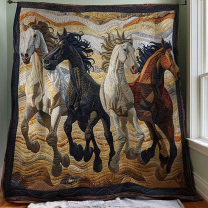 Running Horse WJ0908025CL Quilt