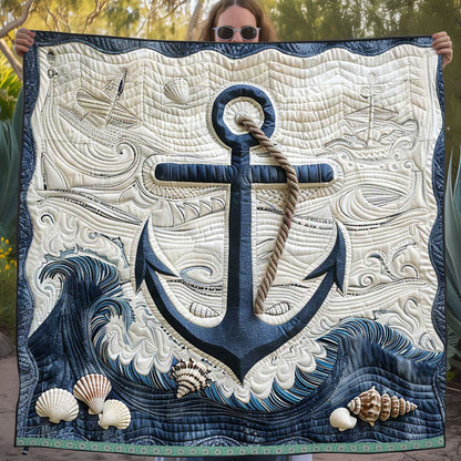 Sail Away Anchor WJ1609025CL Quilt