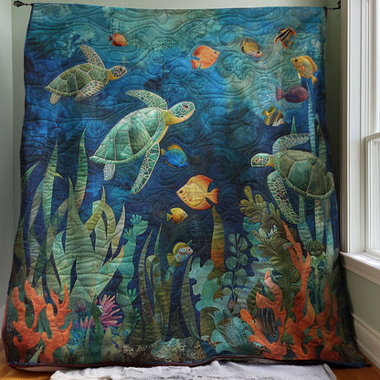 Sea Turtle WJ0208030CL Quilt