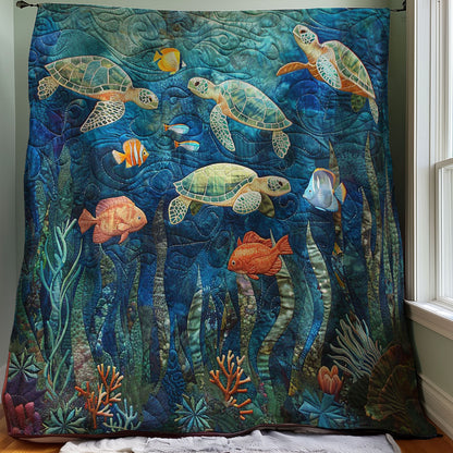 Sea Turtle WJ0208031CL Quilt