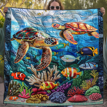 Sea Turtle WJ1609027CL Quilt