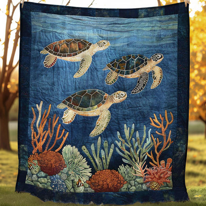 Sea Turtle WJ1807018CL Quilt