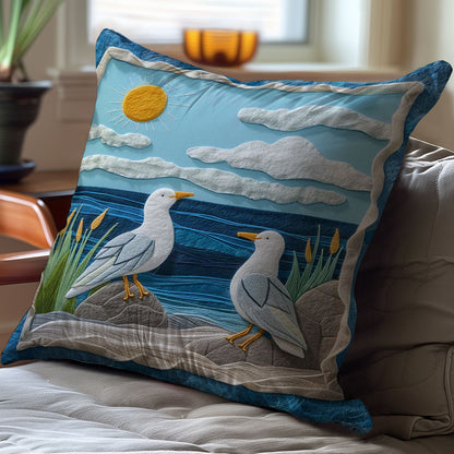 Seagull WJ0909036CL Quilt Pillow Case