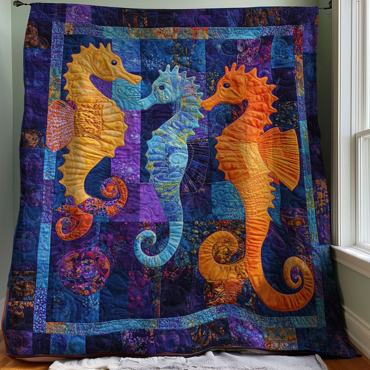 Seahorse WJ0808029CL Quilt