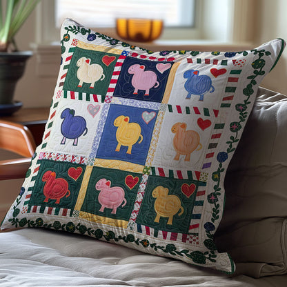 Sheep WJ0207025CL Quilt Pillow Case