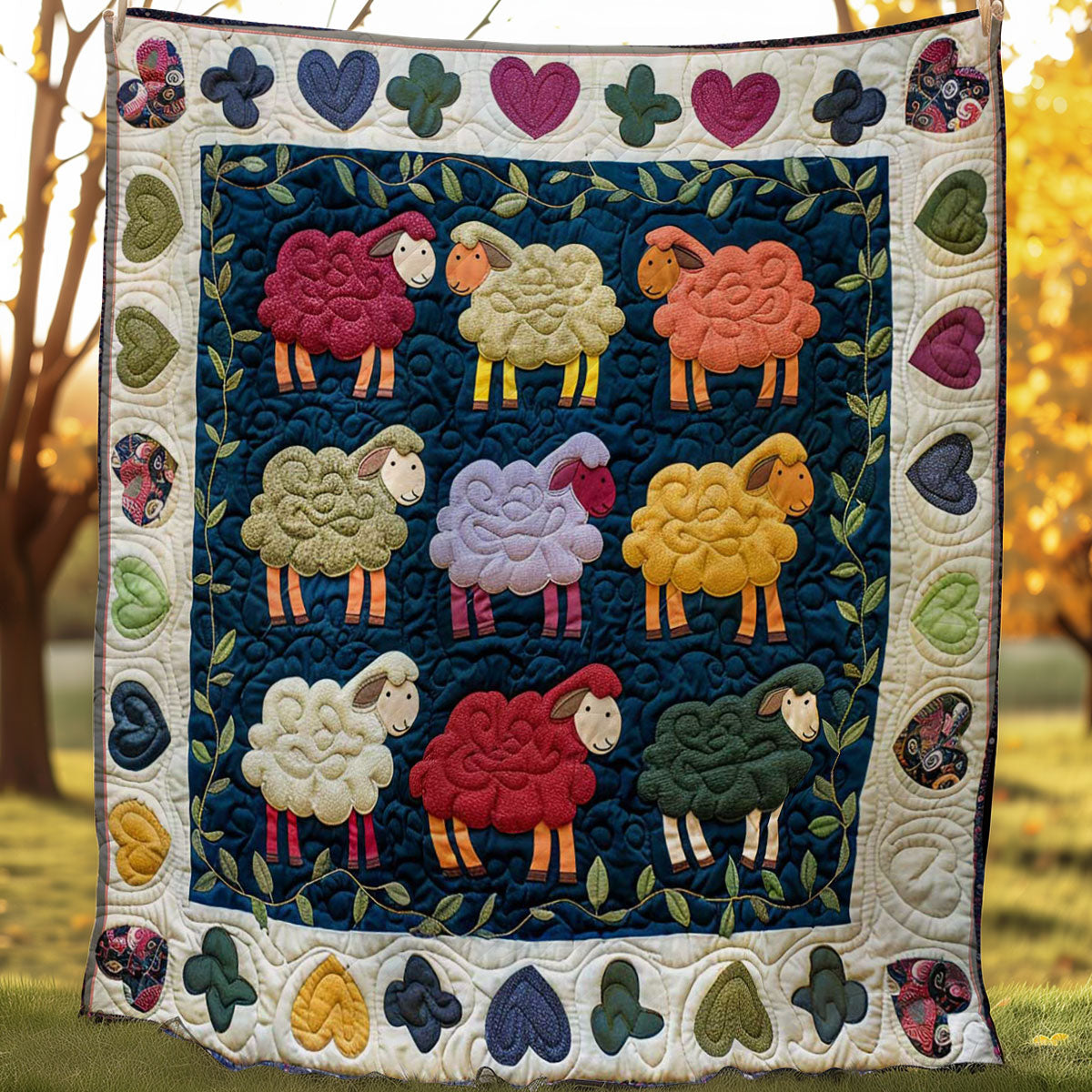 Sheep WJ0307018CL Quilt