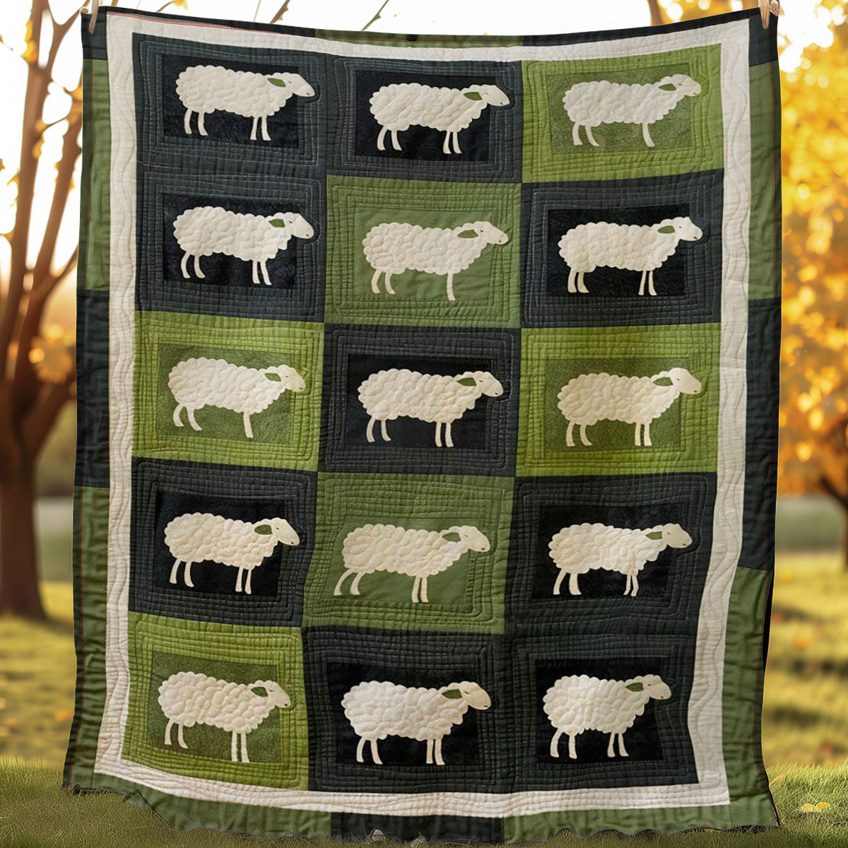 Sheep WJ1607016CL Quilt