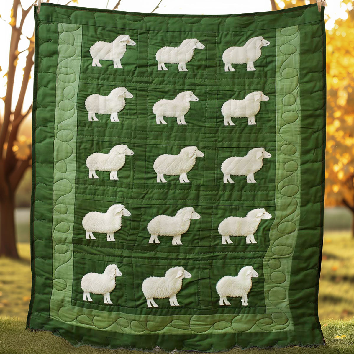 Sheep WJ1607017CL Quilt