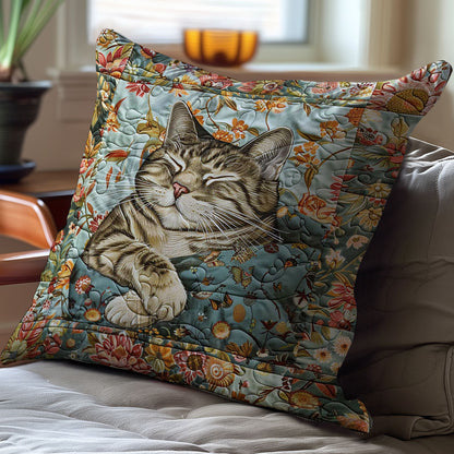 Sleeping Cat WJ2007049CL Quilt Pillow Case