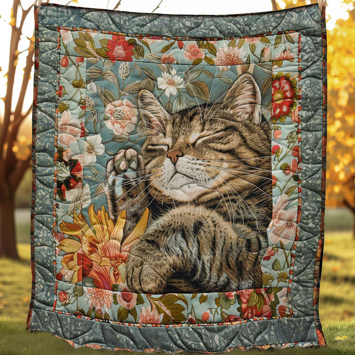 Sleeping Cat WJ2207037CL Quilt