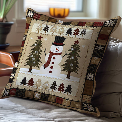 Snowman WJ1607026CL Quilt Pillow Case