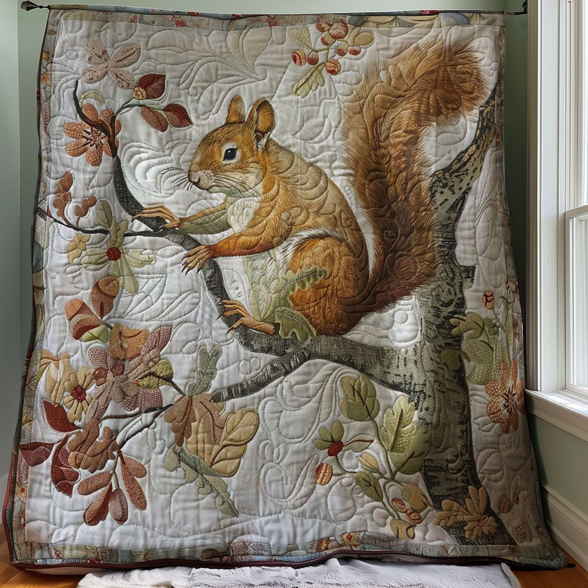 Squirrel WJ0308038CL Quilt