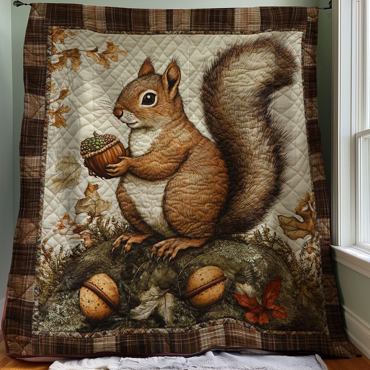 Squirrel WJ0808031CL Quilt