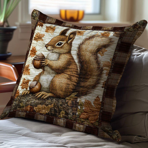 Squirrel WJ0808046CL Quilt Pillow Case