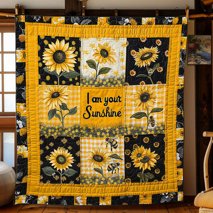 Sunflower Shine WJ2103033CL Quilt