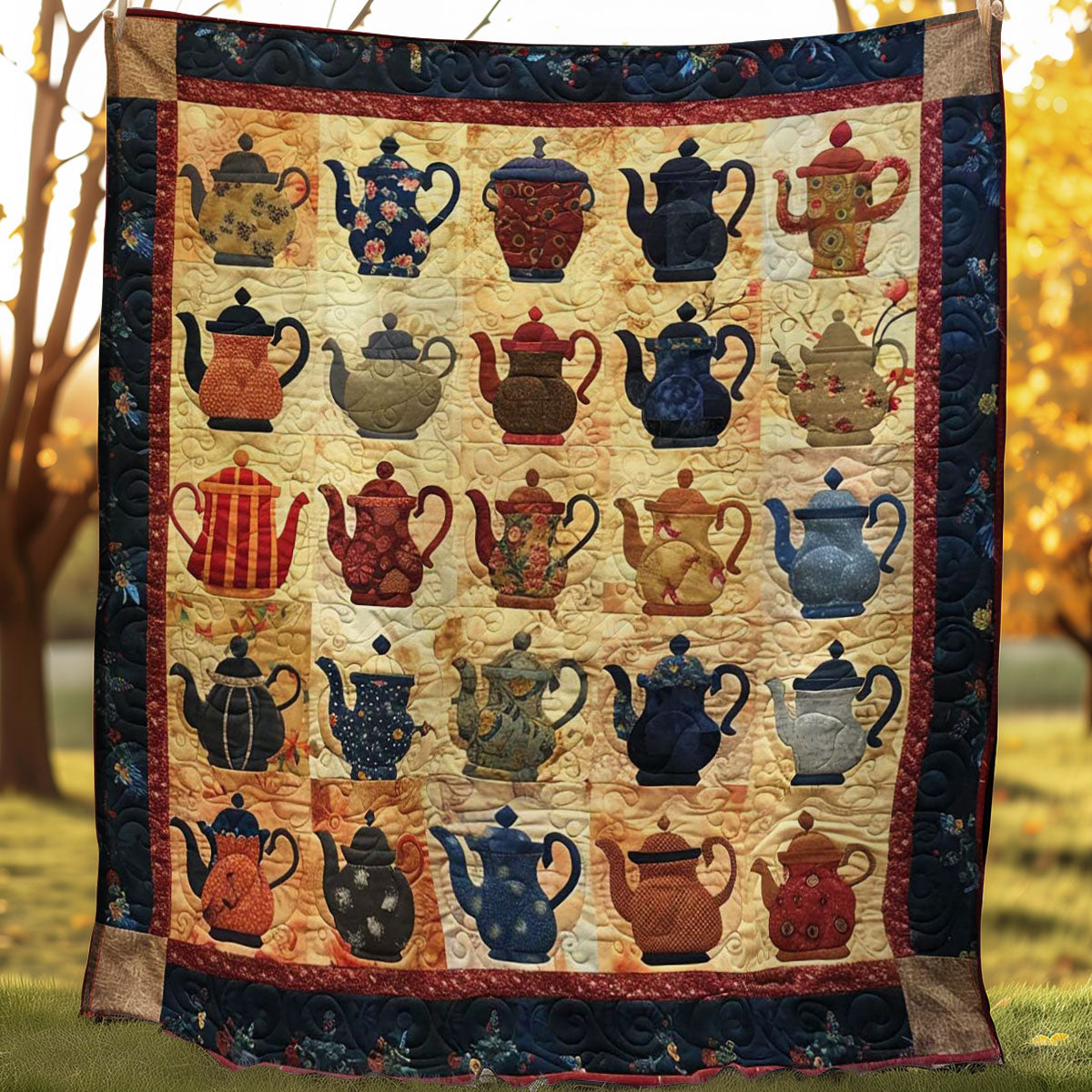 Teapot WJ2207038CL Quilt