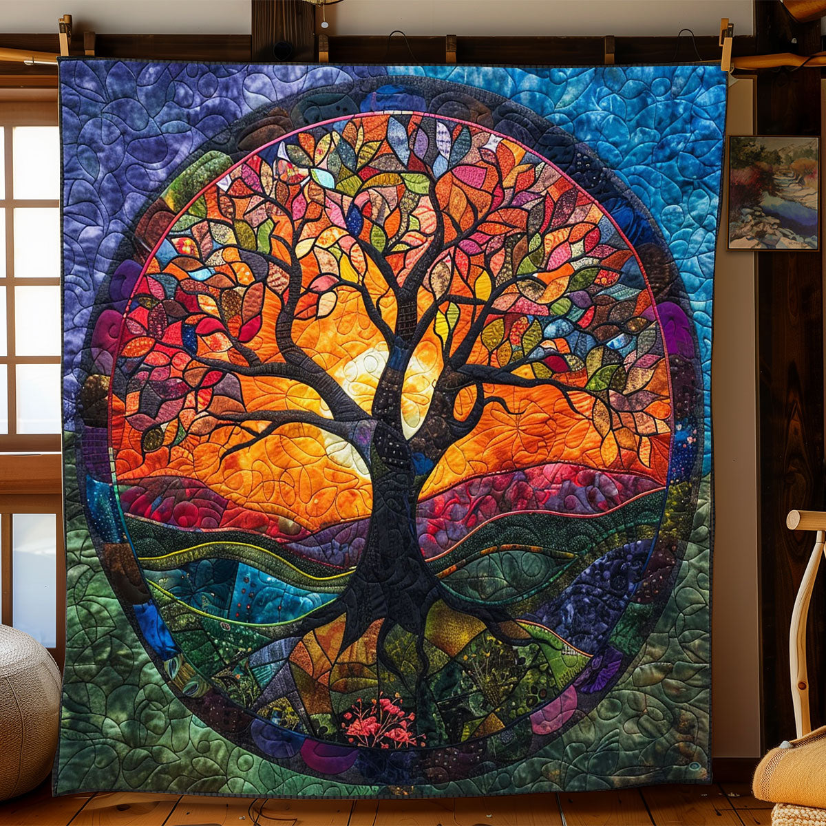 Tree Of Life WJ2203038CL Quilt