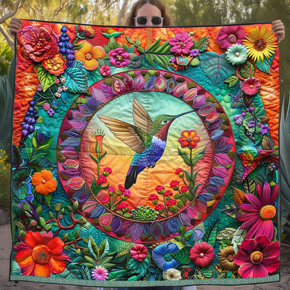 Tropical Hummingbird WJ1709027CL Quilt