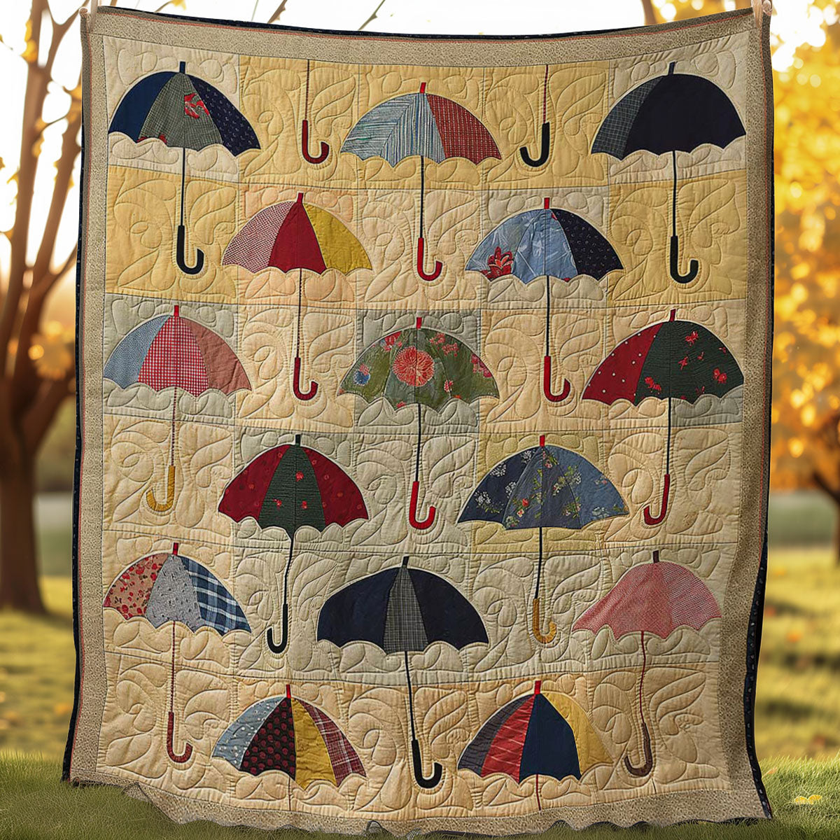 Umbrellas WJ0207017CL Quilt