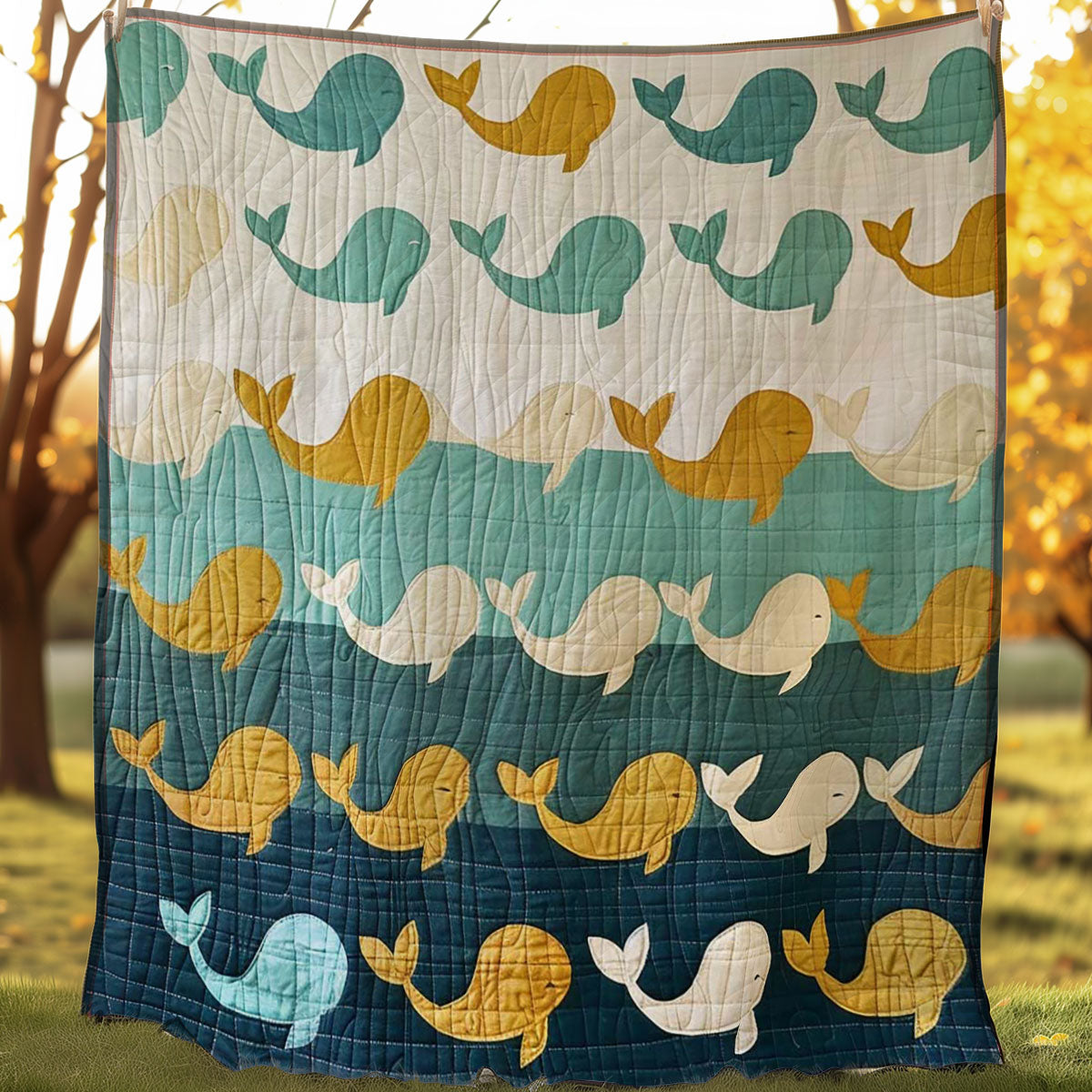 Whale WJ0107018CL Quilt