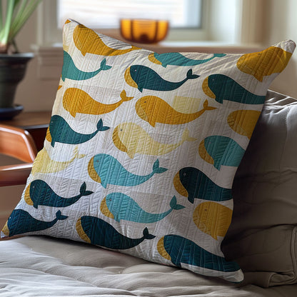 Whale WJ0207027CL Quilt Pillow Case