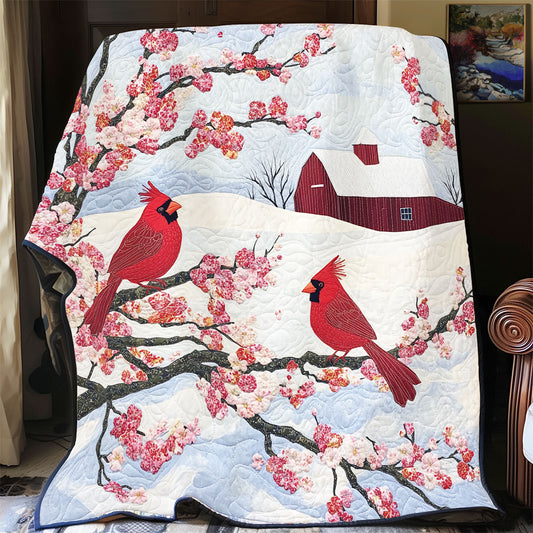 Cardinal Together Forever WU1002044CL Quilt