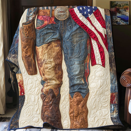 Cowboy Wild Life WU2512011CL Quilt