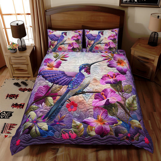 Beautiful Hummingbird WJ2708029CL Duvet Cover Set