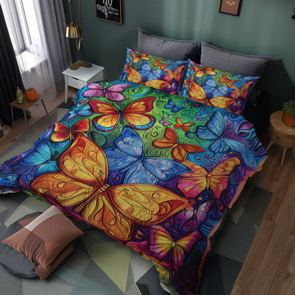 Colorful Butterflies WJ2408029CL Duvet Cover Set