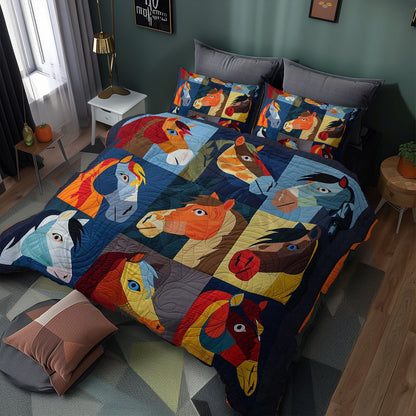 Colorful Horse WJ1608028CL Duvet Cover Set