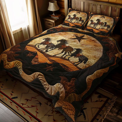 Cowboy Horse WJ1110027CL Duvet Cover Set