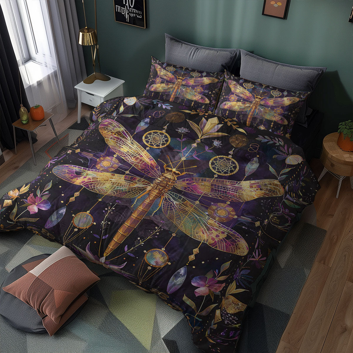 Dragonfly WJ2106019CL Duvet Cover Set